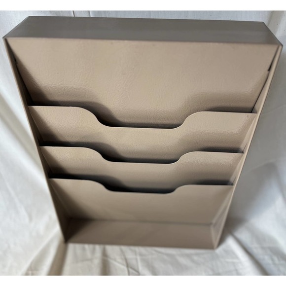 Vintage Retro office "Buddy Products"  Wall File Hanger Great Condition - Picture 4 of 10